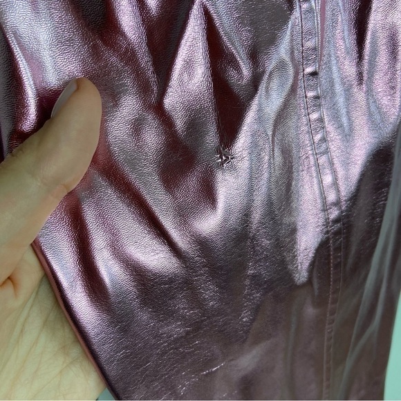 Song of Style Masha Pant in Metallic Pink Size S - Picture 4 of 13